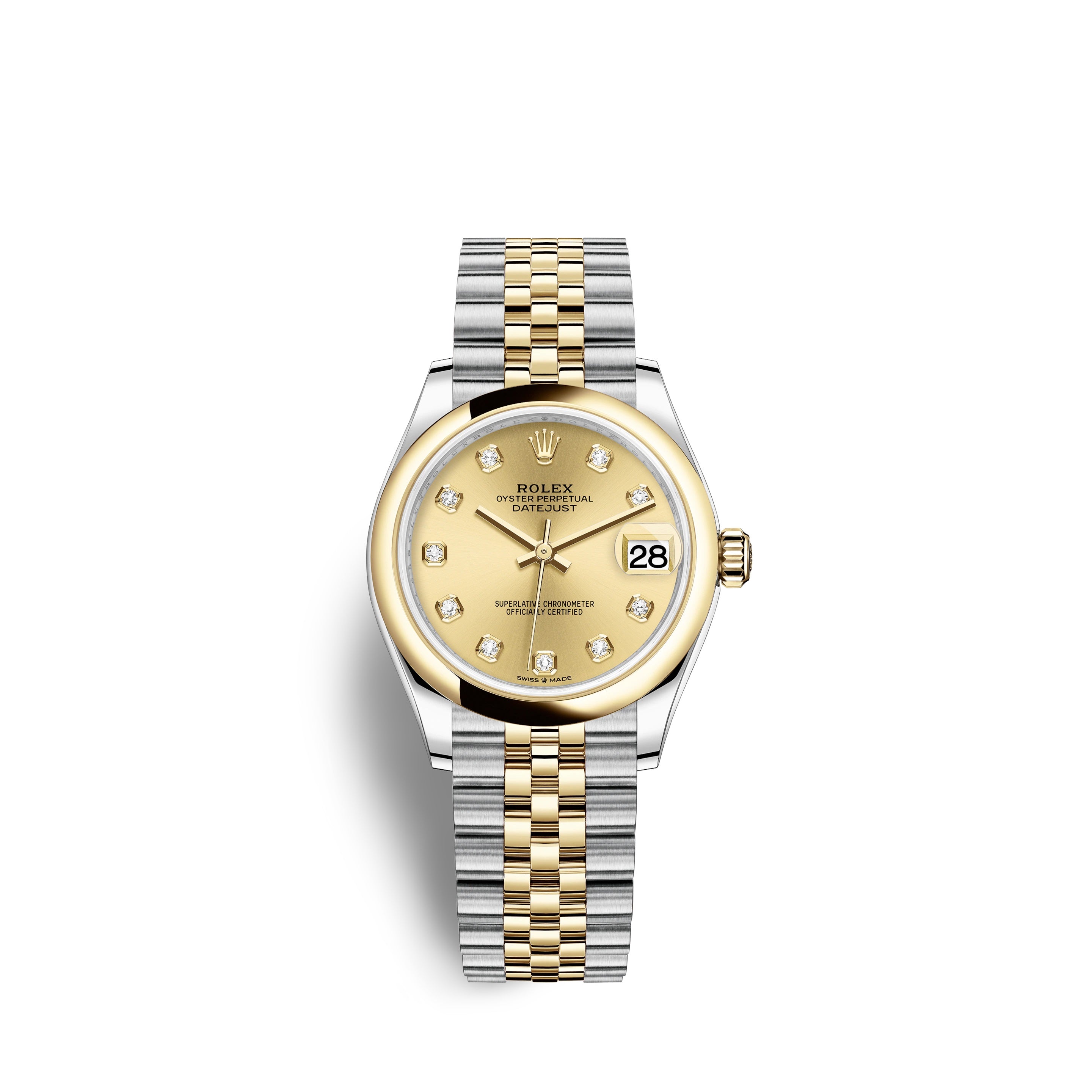 Datejust 31, Oystersteel and Yellow Gold, Ref# 278243-0026