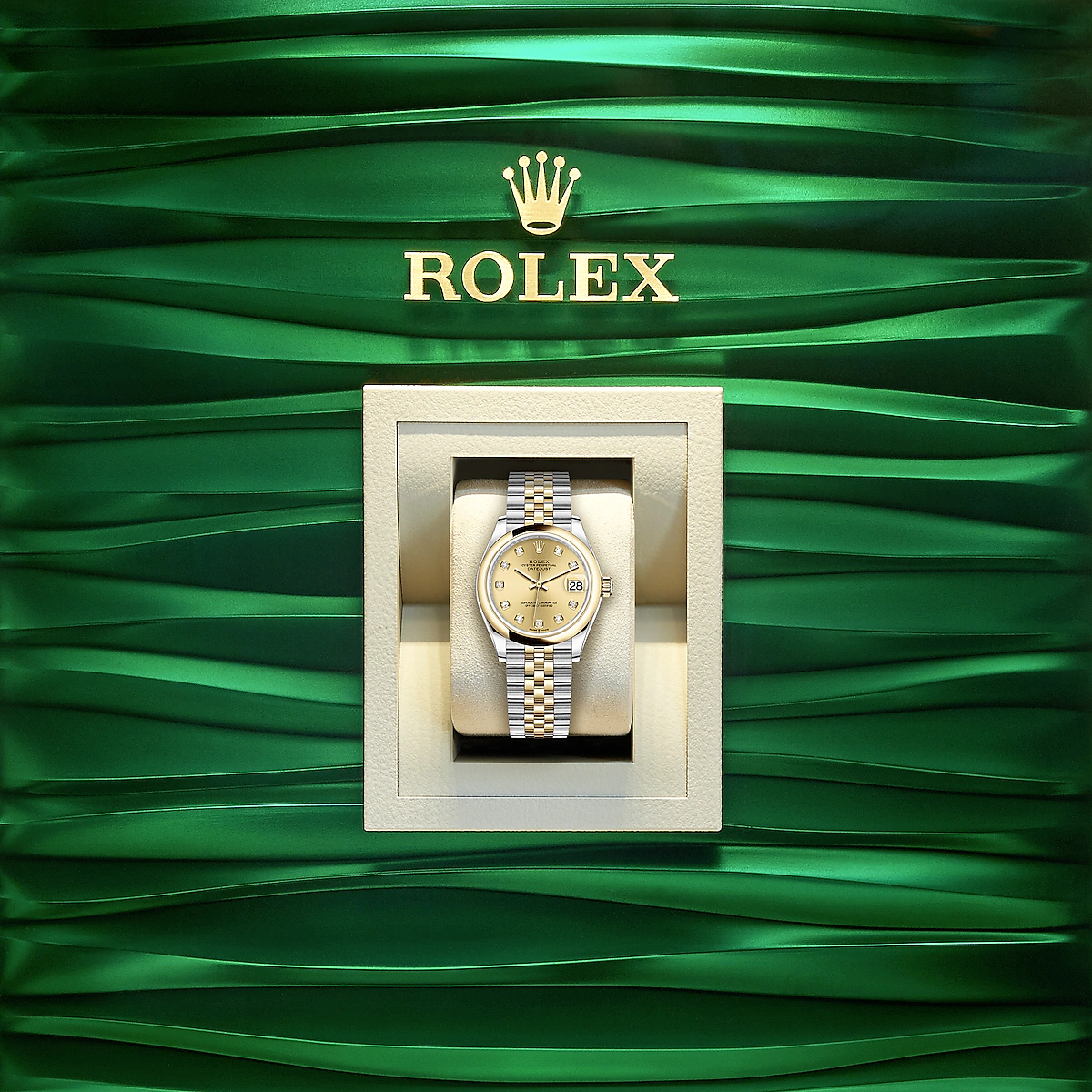 Datejust 31, Oystersteel and Yellow Gold, Ref# 278243-0026