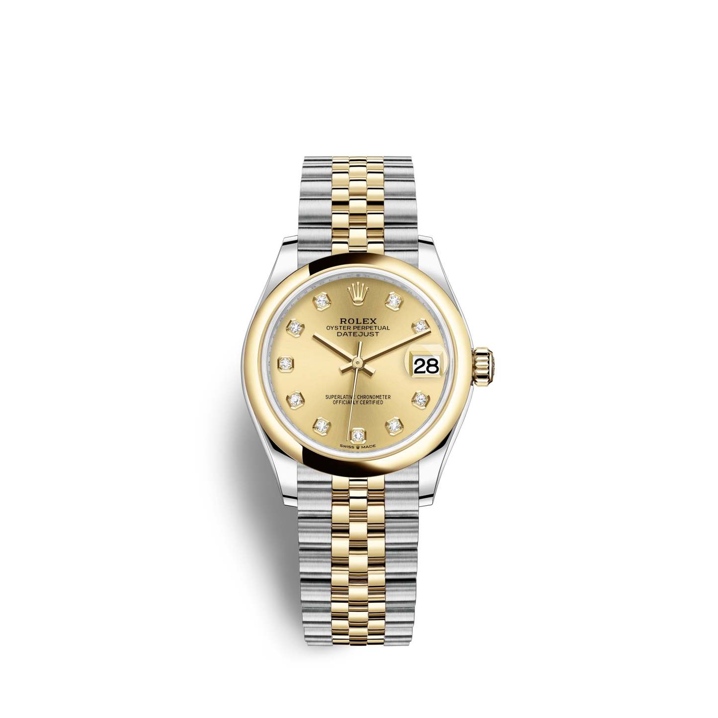 Datejust 31, Oystersteel and Yellow Gold, Ref# 278243-0026