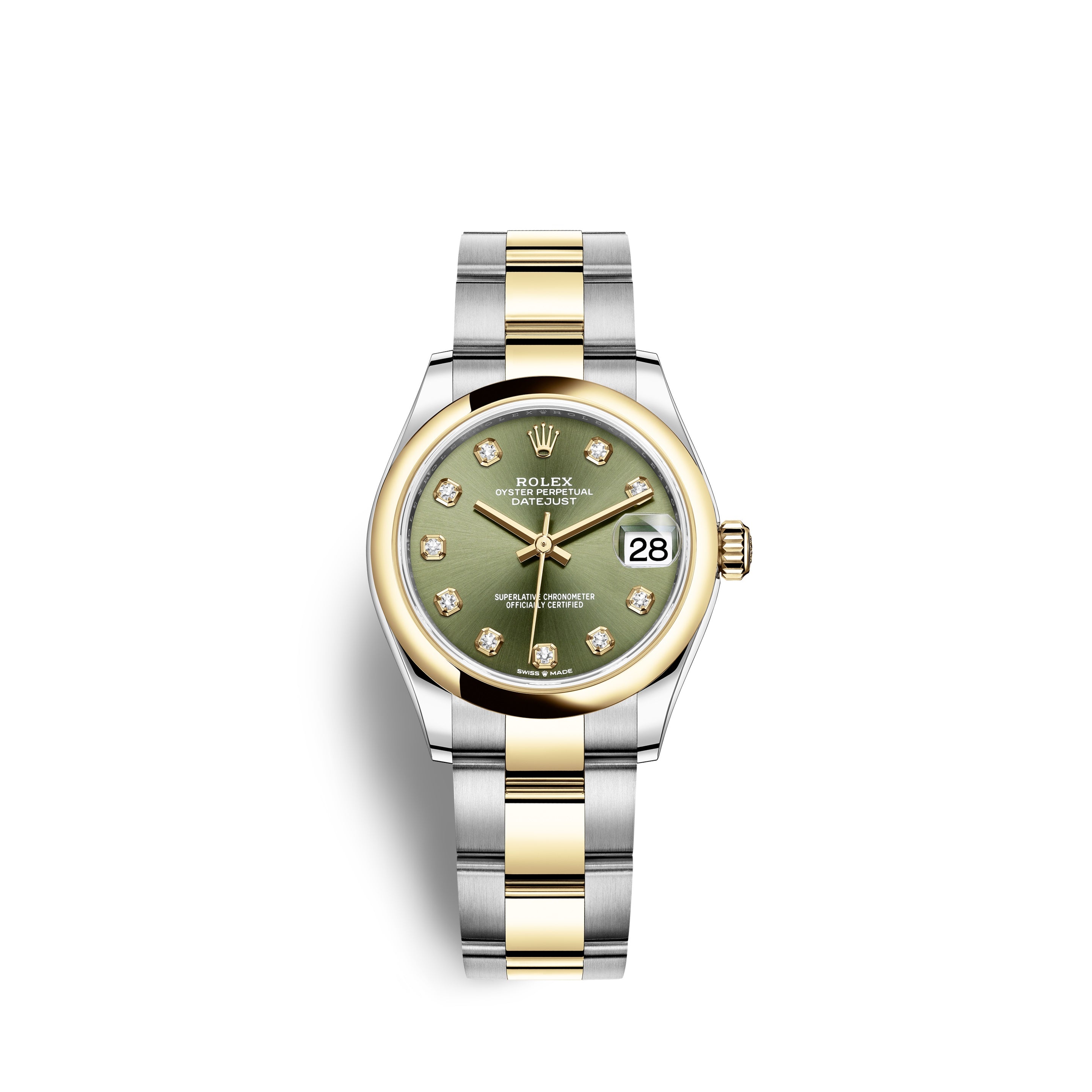 Datejust 31, Oystersteel and Yellow Gold, Ref# 278243-0029