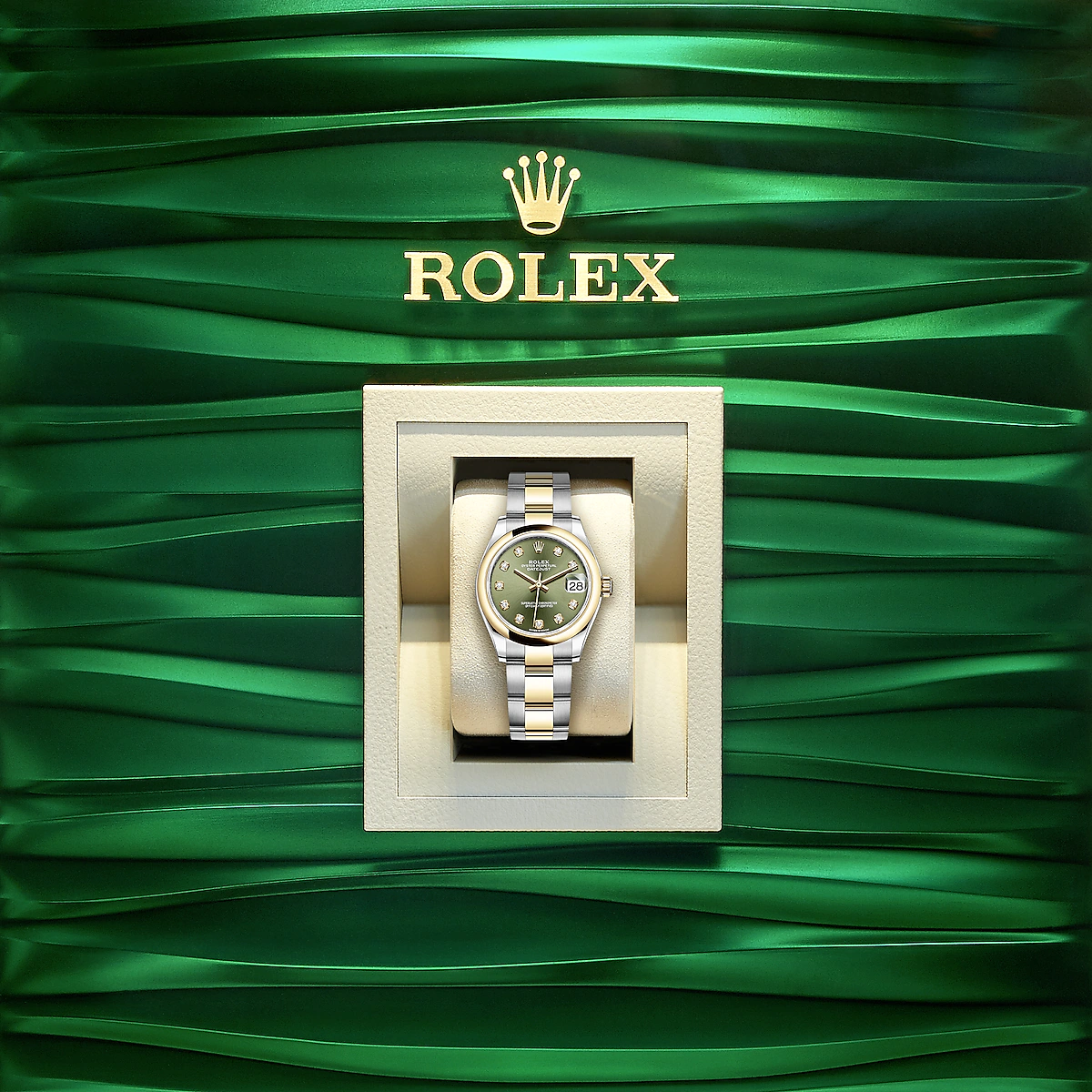 Datejust 31, Oystersteel and Yellow Gold, Ref# 278243-0029