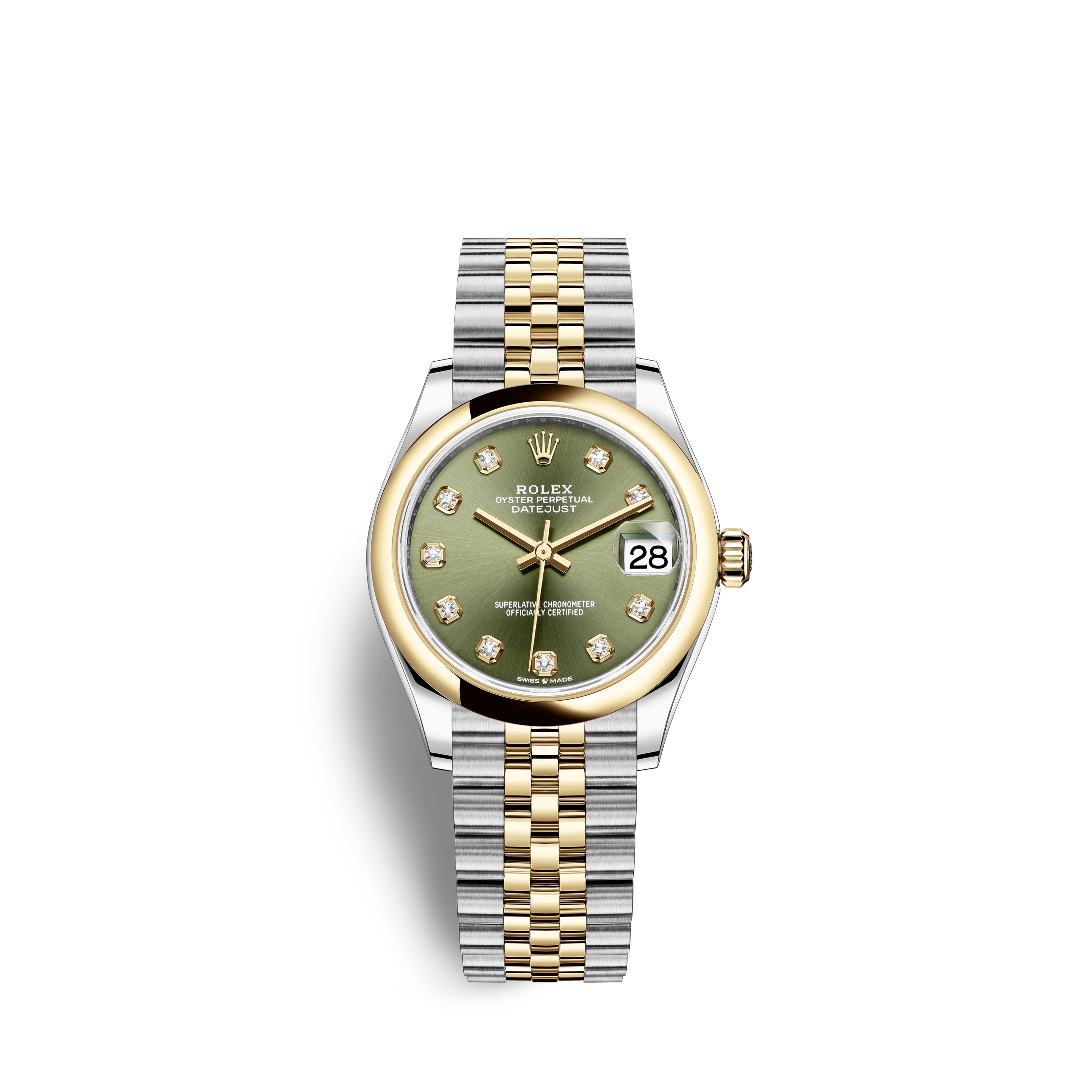 Datejust 31, Oystersteel and Yellow Gold, Ref# 278243-0030