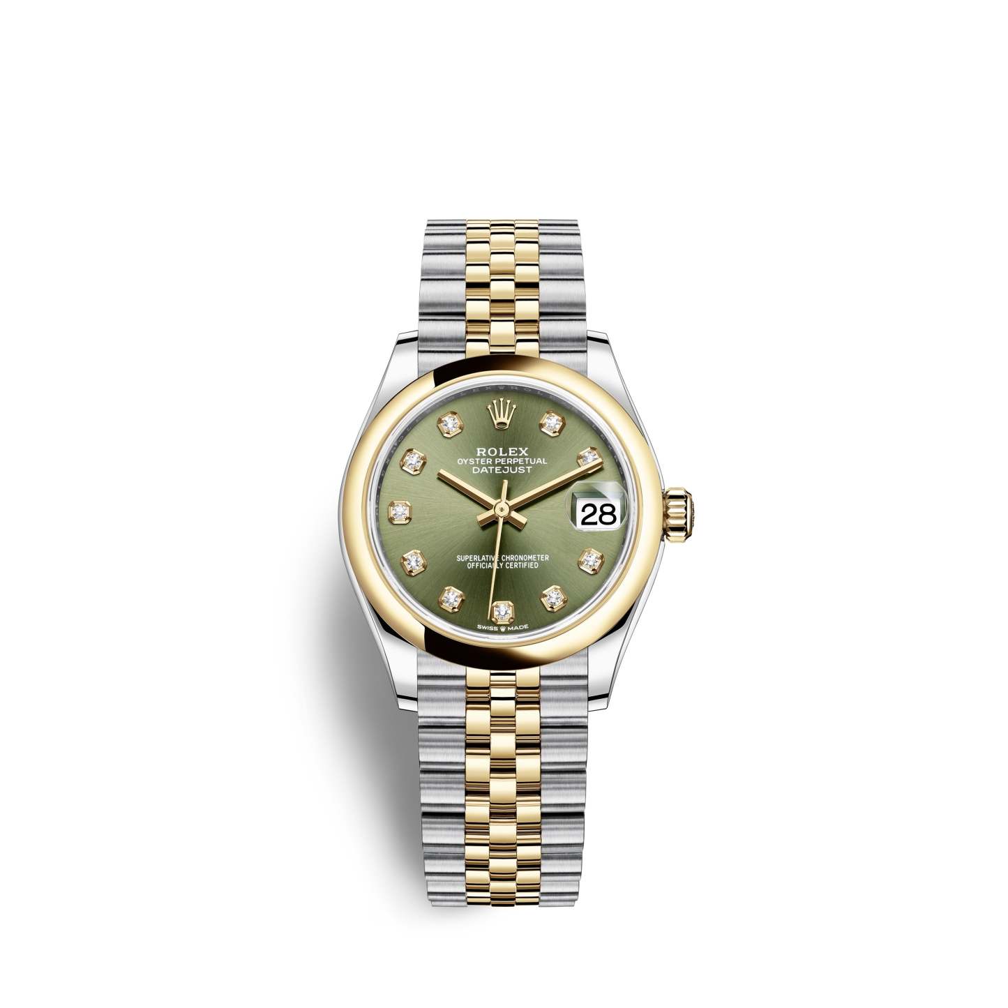 Datejust 31, Oystersteel and Yellow Gold, Ref# 278243-0030