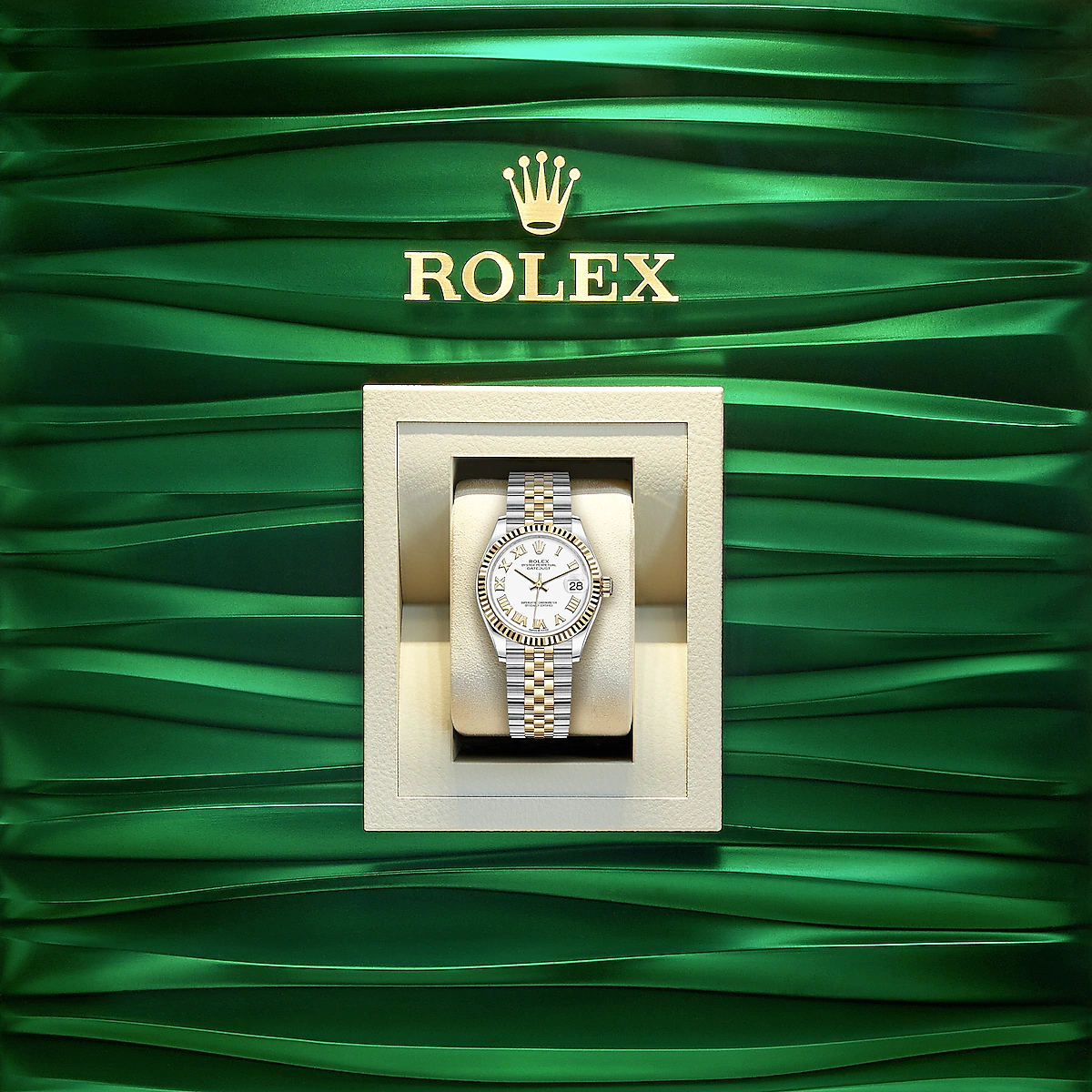 Datejust 31, Oystersteel and 18k Yellow Gold, Ref# 278273-0002