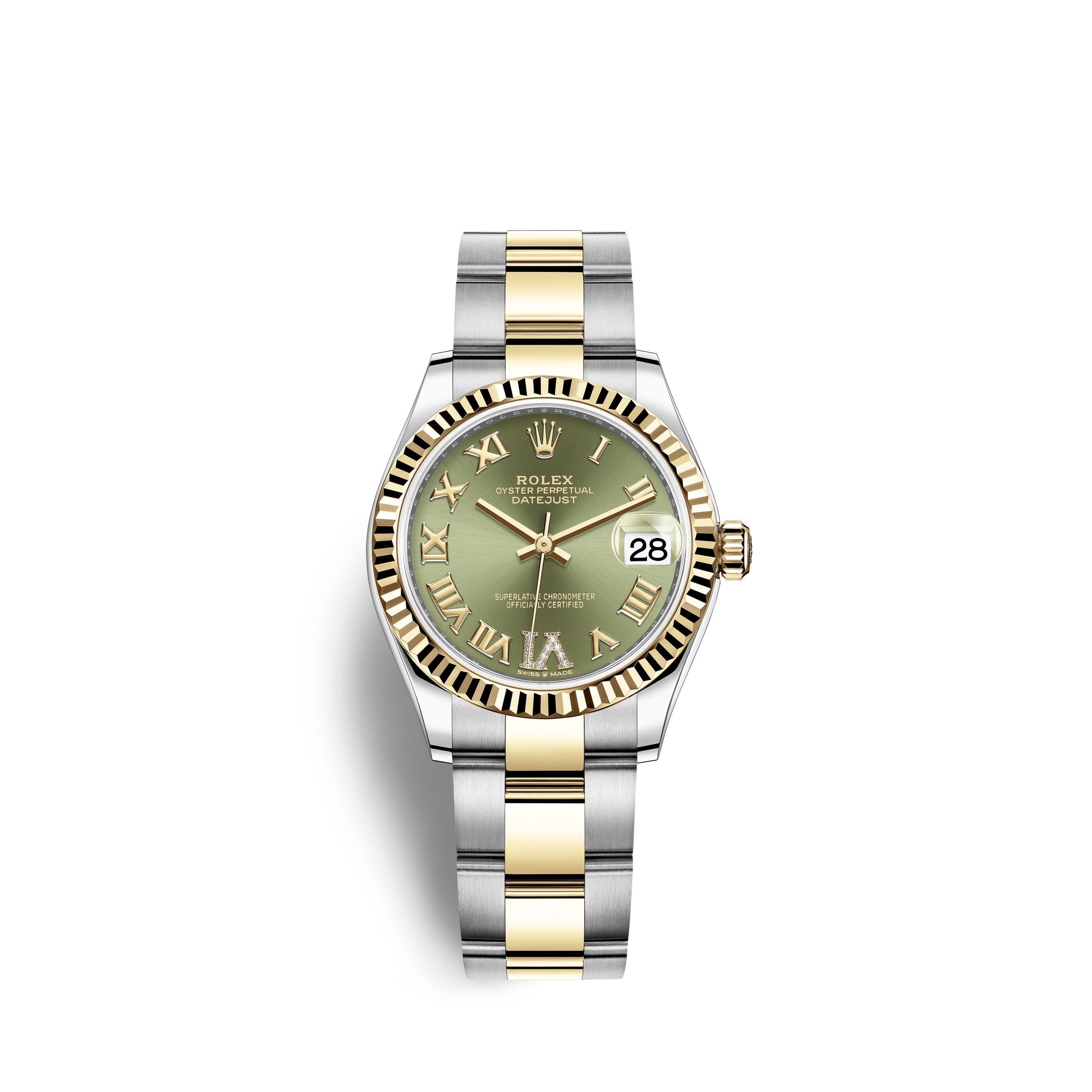  Datejust 31, Oystersteel and 18k Yellow Gold, Ref# 278273-0015