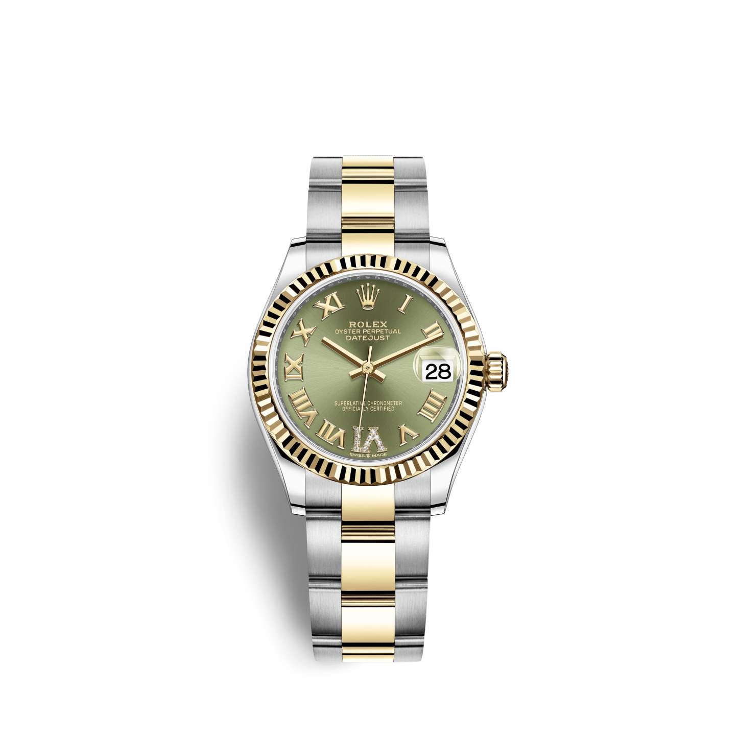 Datejust 31, Oystersteel and 18k Yellow Gold, Ref# 278273-0015