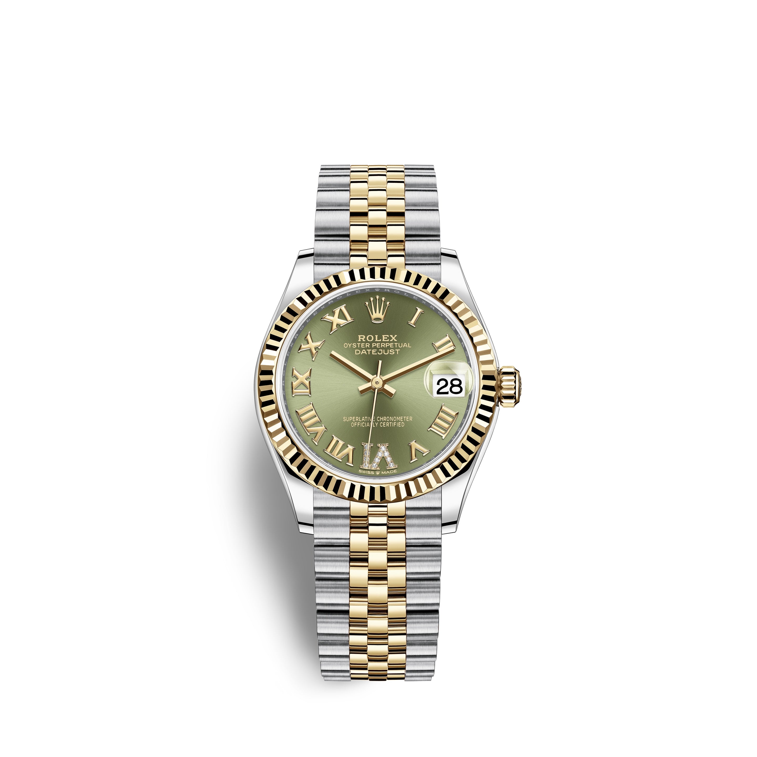 Datejust 31, Oystersteel and 18k Yellow Gold, Ref# 278273-0016