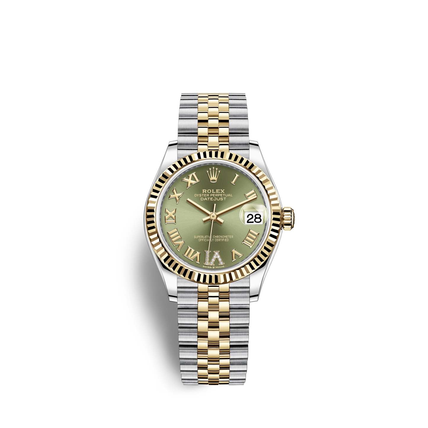 Datejust 31, Oystersteel and 18k Yellow Gold, Ref# 278273-0016