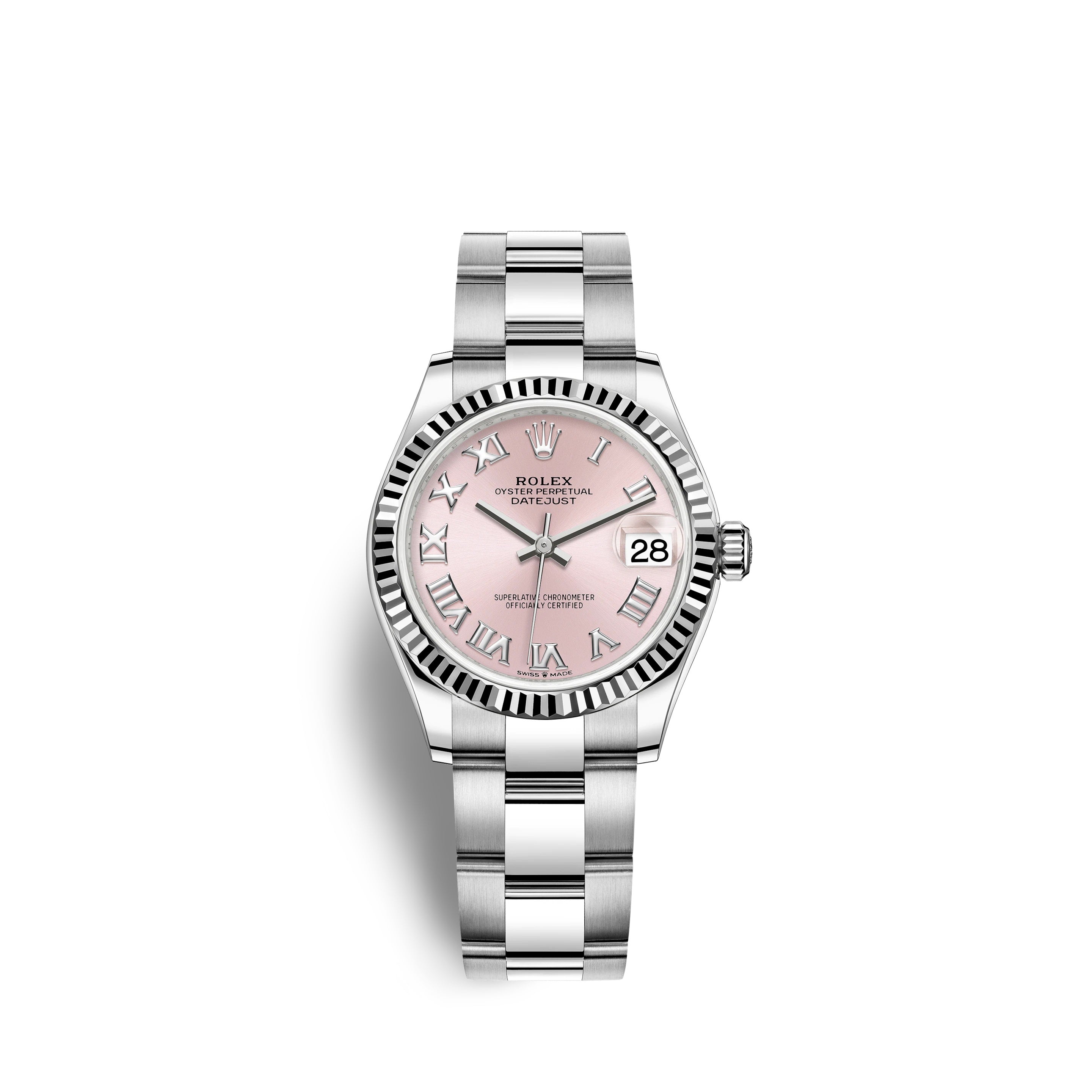  Datejust 31, Oystersteel and 18k White Gold, Ref# 278274-0019