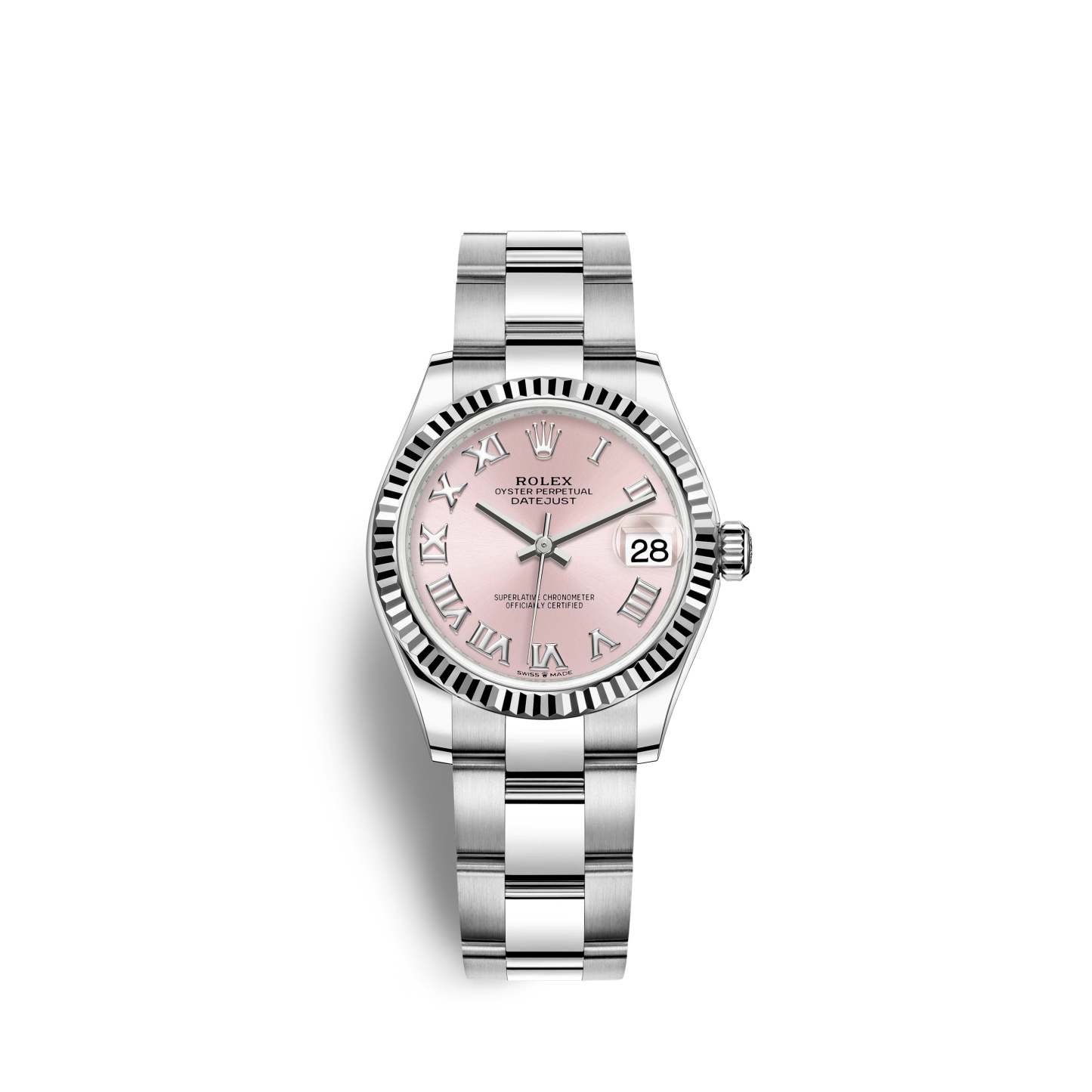  Datejust 31, Oystersteel and 18k White Gold, Ref# 278274-0019