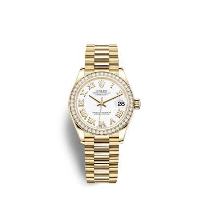 Datejust 31, 18kt Yellow Gold, Ref# 278288RBR-0009