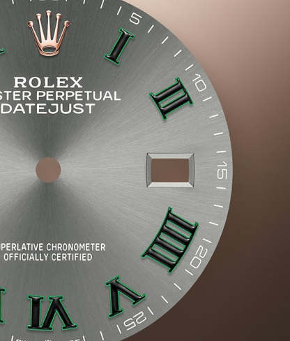 Datejust 36 Oystersteel and Everose gold Ref# 126281RBR-0017