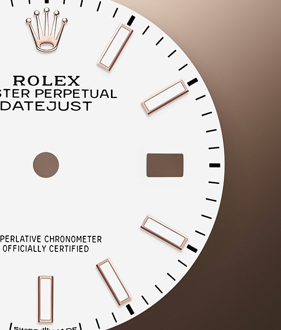 Datejust 36 Oystersteel and Everose gold Ref# 126281RBR-0005