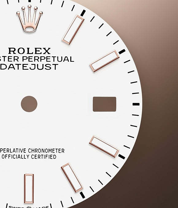 Datejust 36 Oystersteel and Everose gold Ref# 126281RBR-0005
