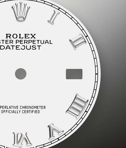 Datejust 36 Oystersteel and white gold Ref# 126234-0026
