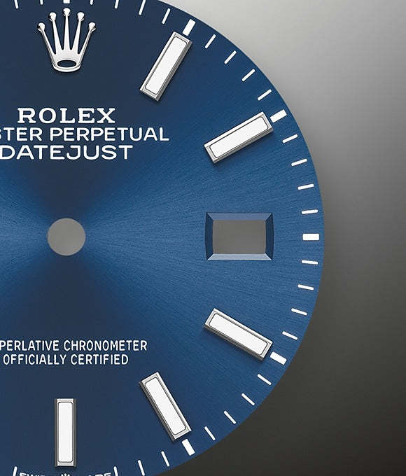 Datejust 36 Oystersteel and white gold Ref# 126284RBR-0009