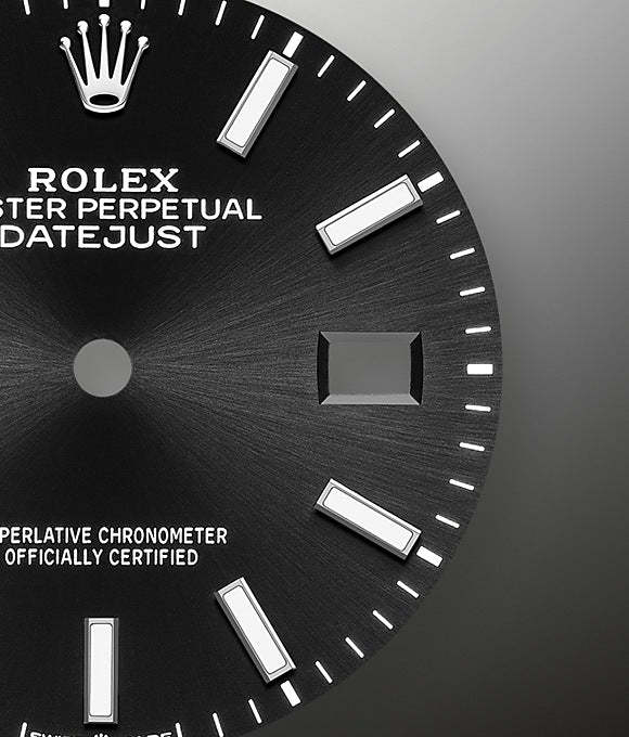 Datejust 36 Oystersteel and white gold Ref# 126284RBR-0007