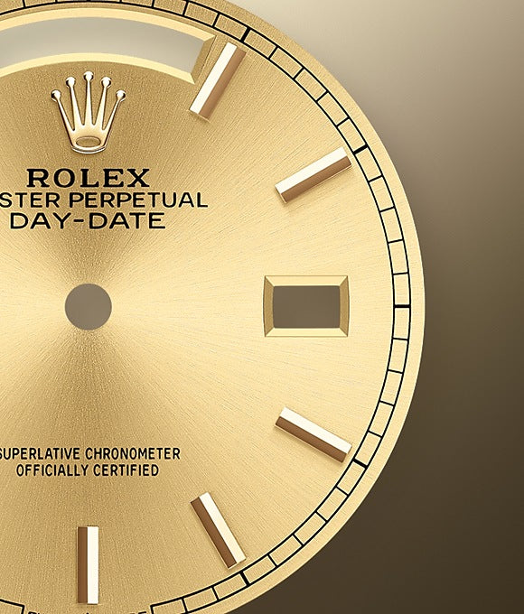 Day-Date 36 Yellow gold Ref# 128348RBR-0027
