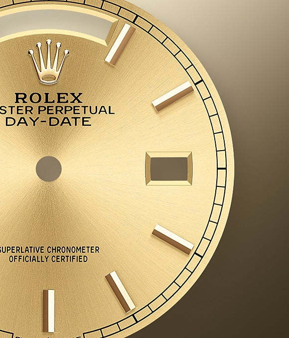 Day-Date 36 Yellow gold Ref# 128348RBR-0027