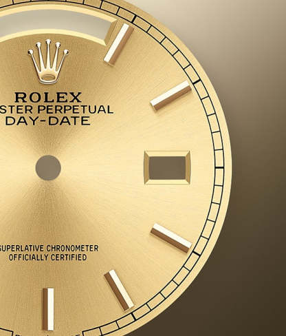 Day-Date 36 Yellow gold Ref# 128348RBR-0027