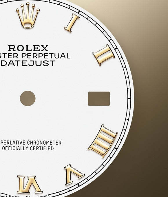Datejust 36 Oystersteel and yellow gold Ref# 126283RBR-0016