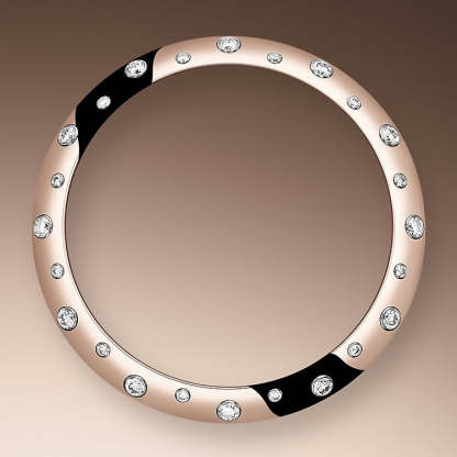 Datejust 31mm, Oystersteel and 18k Everose Gold with Diamonds, Ref# 278341rbr-0031