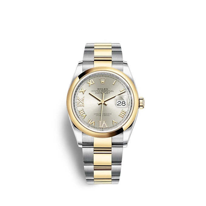 Datejust 36 Oystersteel and yellow gold Ref# 126203-0032