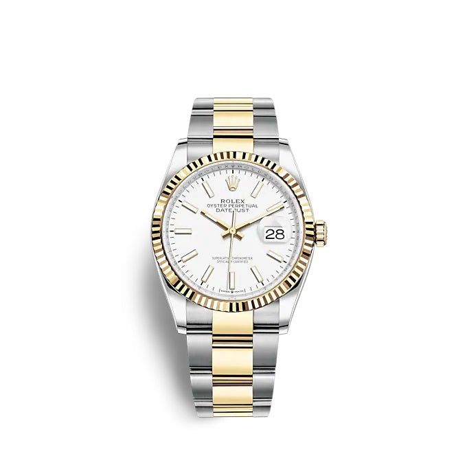 Datejust 36 Oystersteel and yellow gold Ref# 126233-0020