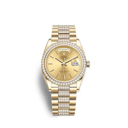 Day-Date 36 Yellow gold Ref# 128348RBR-0027