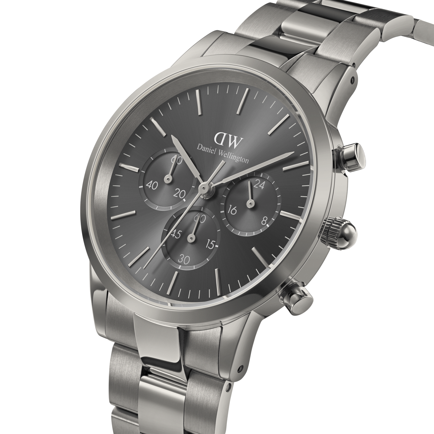 Iconic Chronograph Link Graphite GM