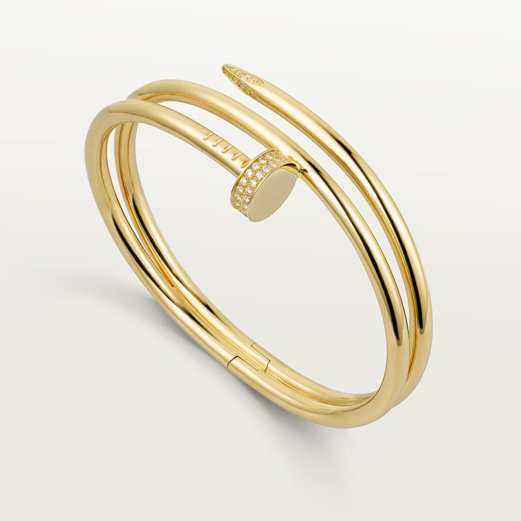 Juste Un Clou Diamond Yellow Gold Bracelet