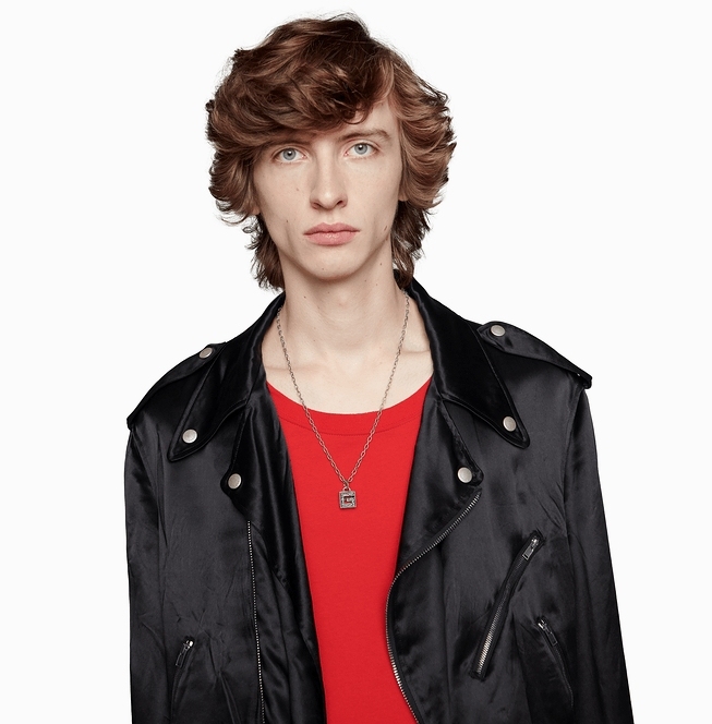 JEWELLERY G Cube Aged Silver