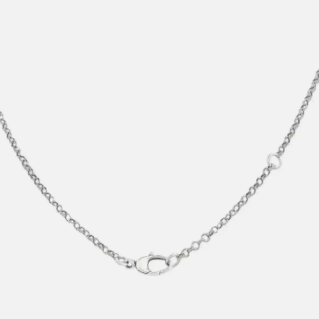 Sterling Silver Marmont Key Necklace 19.5"