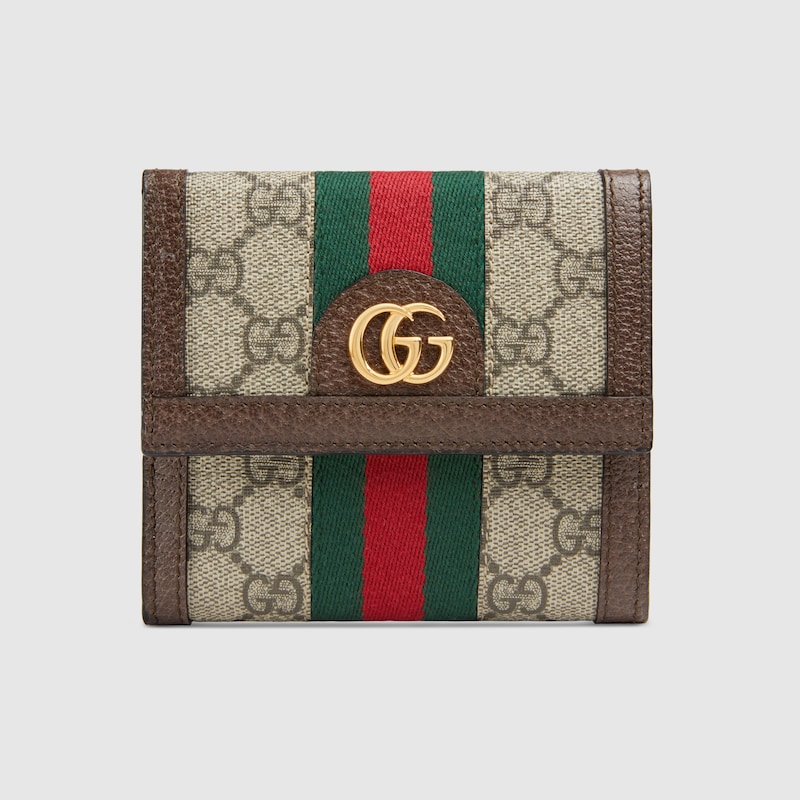 OPHIDIA  FRENCH FLAP WALLET