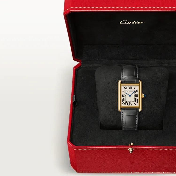 3‑Piece Cartier Stack – Tank, Love Bracelet & Ring