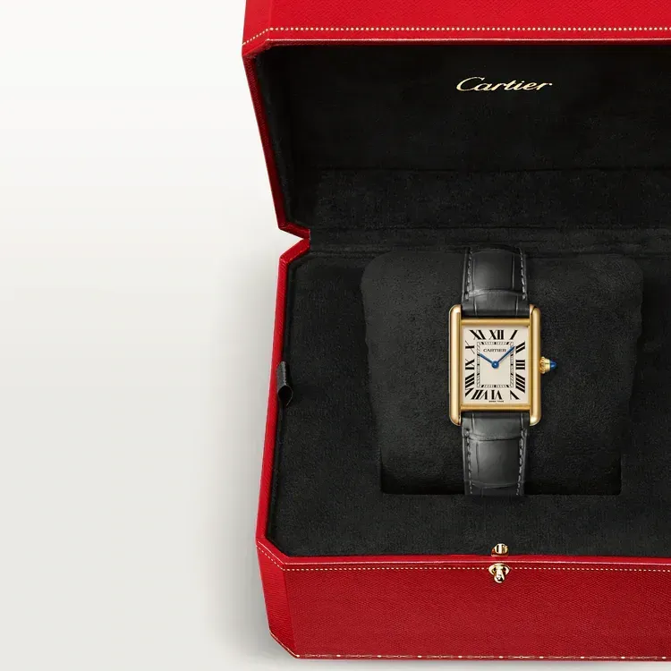 3‑Piece Cartier Stack – Tank, Love Bracelet & Ring