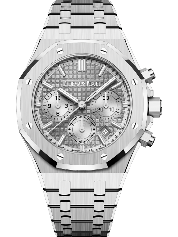 CHRONOGRAPHE À REMONTAGE AUTOMATIQUE ROYAL OAK Réf. 26715ST.OO.1356ST.02