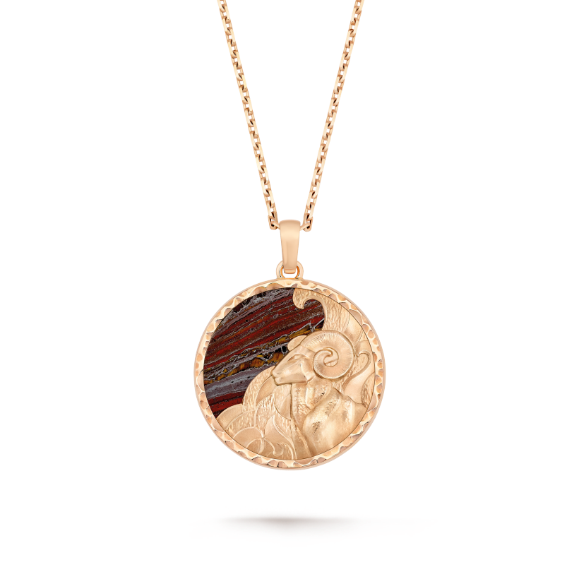 Zodiaque long necklace Arietis (Aries)