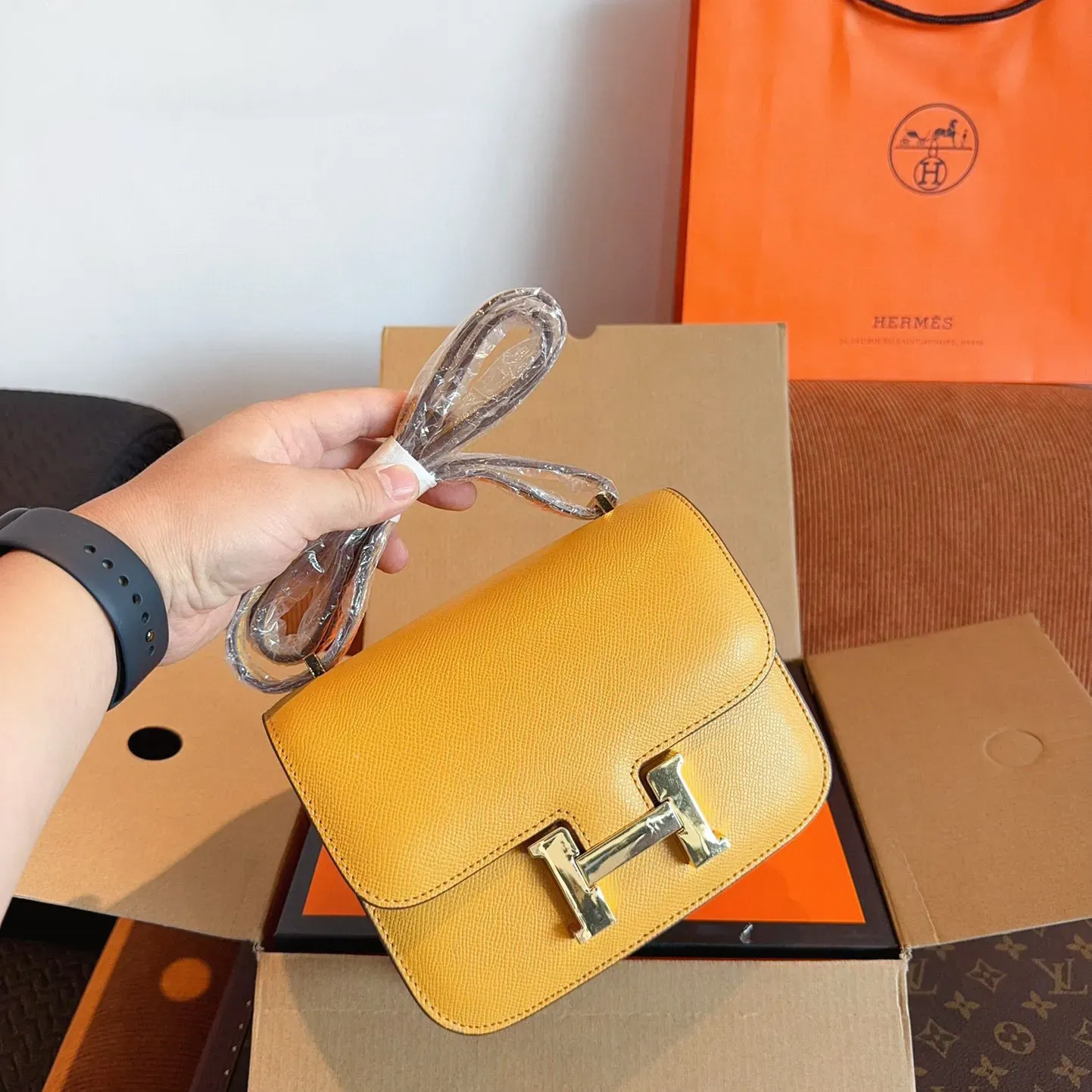 Constance Mini 18 Bag Gold Hardware