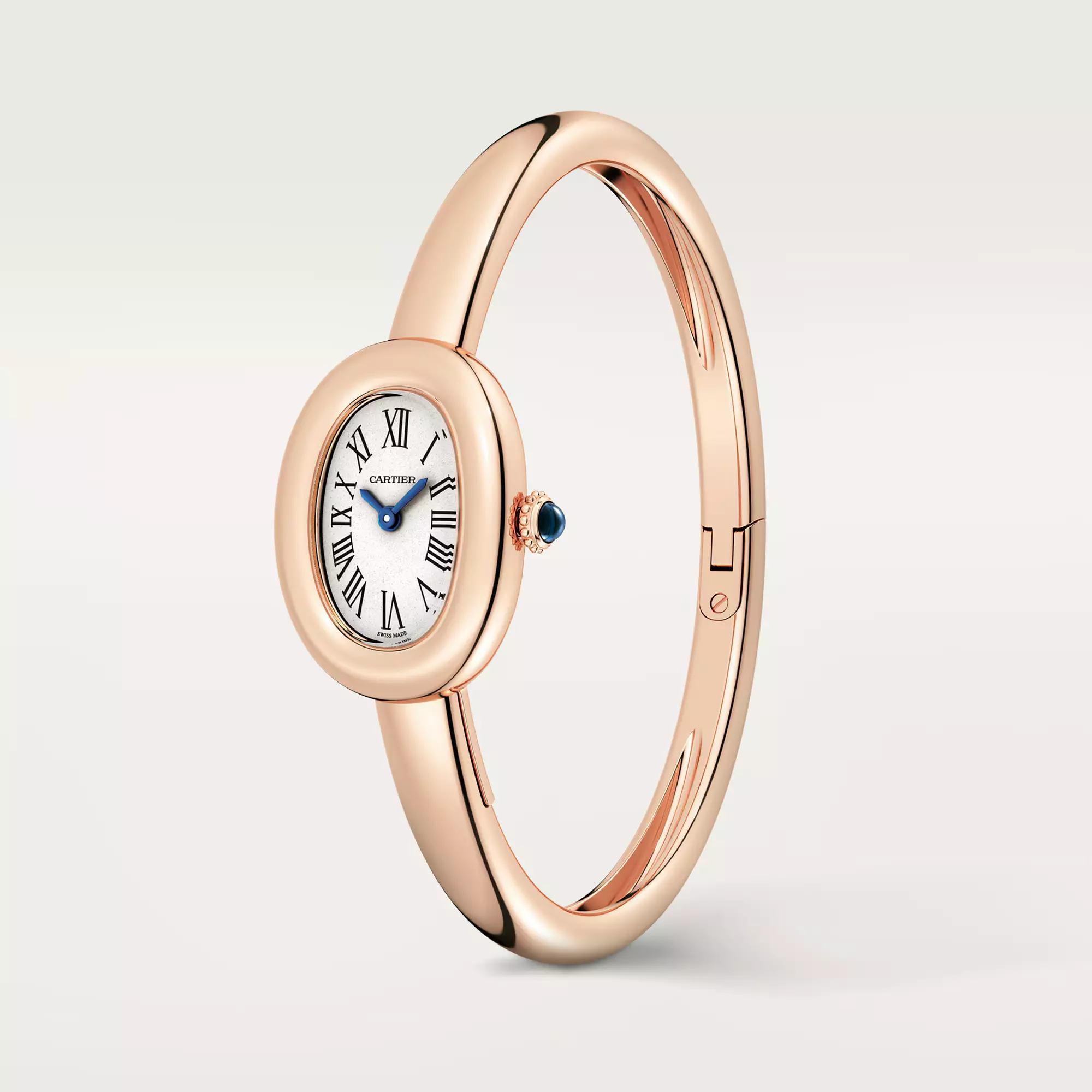 BAIGNOIRE WATCH, Mini Model, Rose Gold, Size 15 - 17