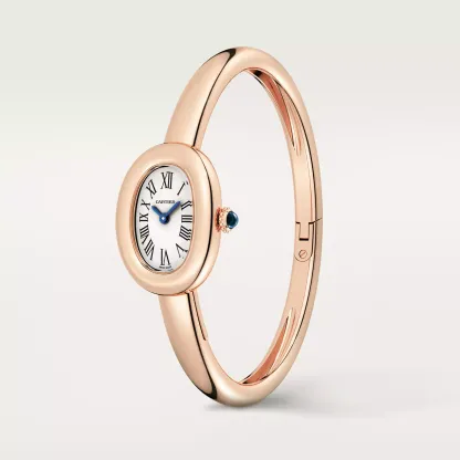 BAIGNOIRE WATCH, Mini Model, Rose Gold, Size 15 - 17