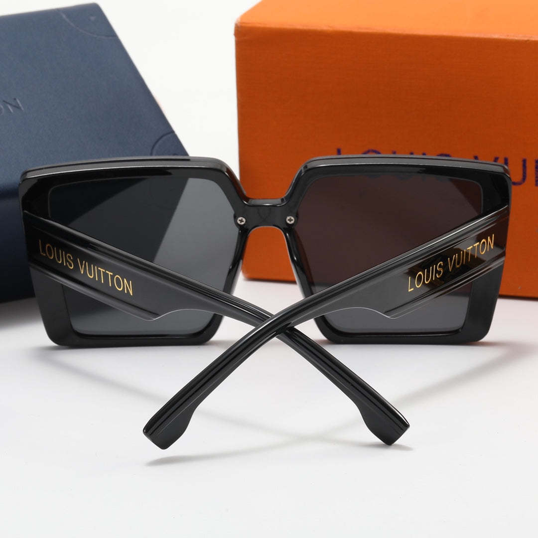 6 Colors Fashion Simple Square Printed Polarized Sunglasses