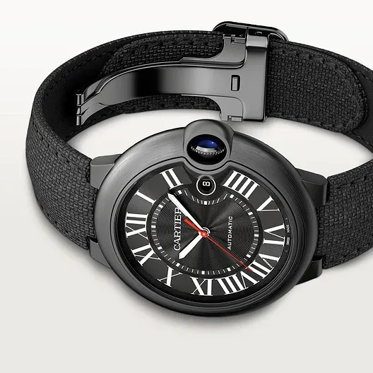 42MM BALLON BLEU DE CARTIER CARBON WATCH