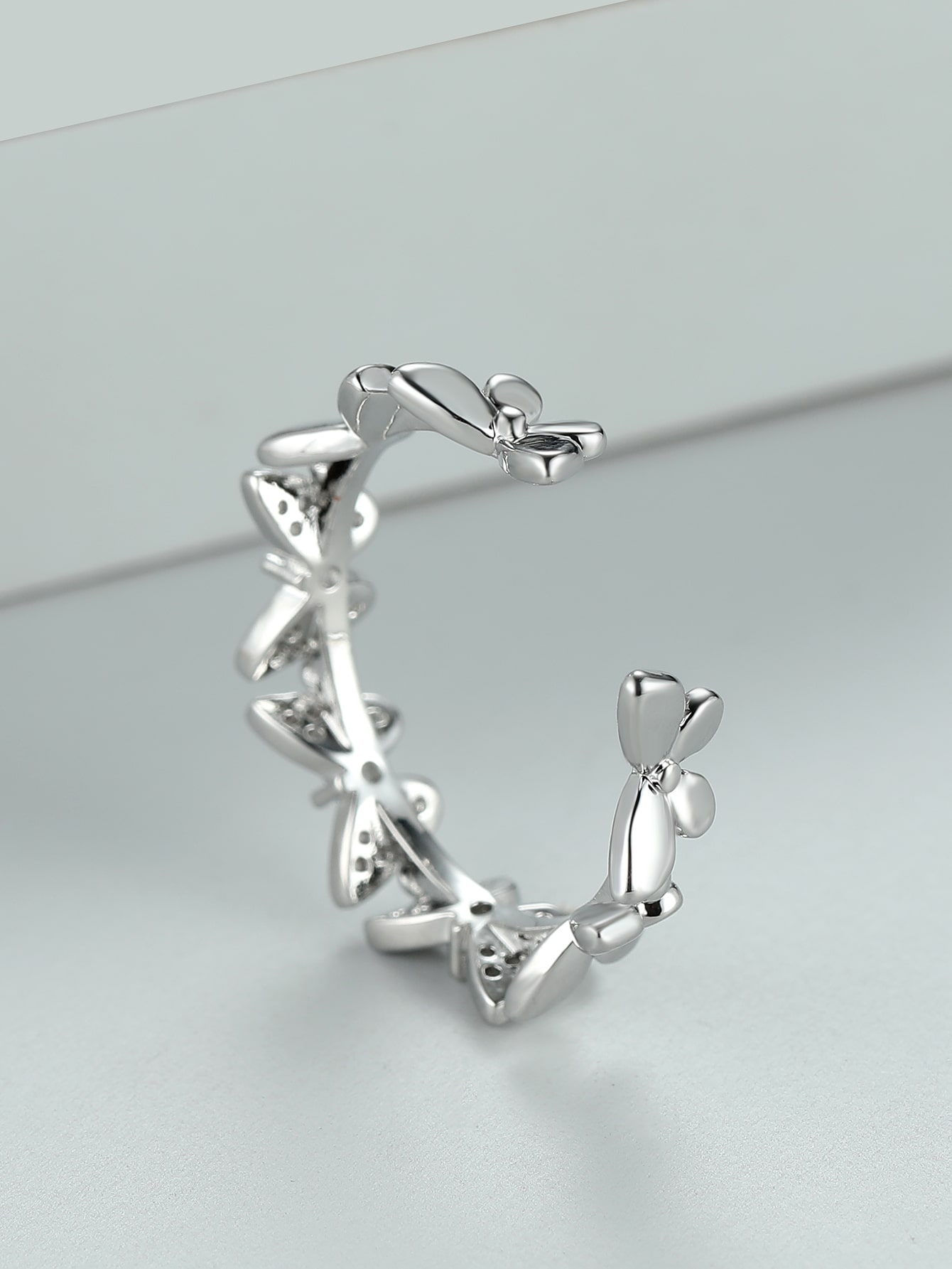Butterfly Decor Cuff Ring