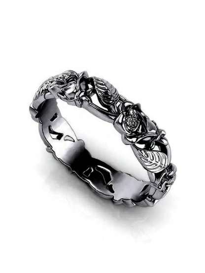 1 PC Elegant Flower Ring For Women