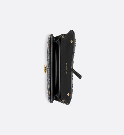 Long Saddle Wallet with Chain