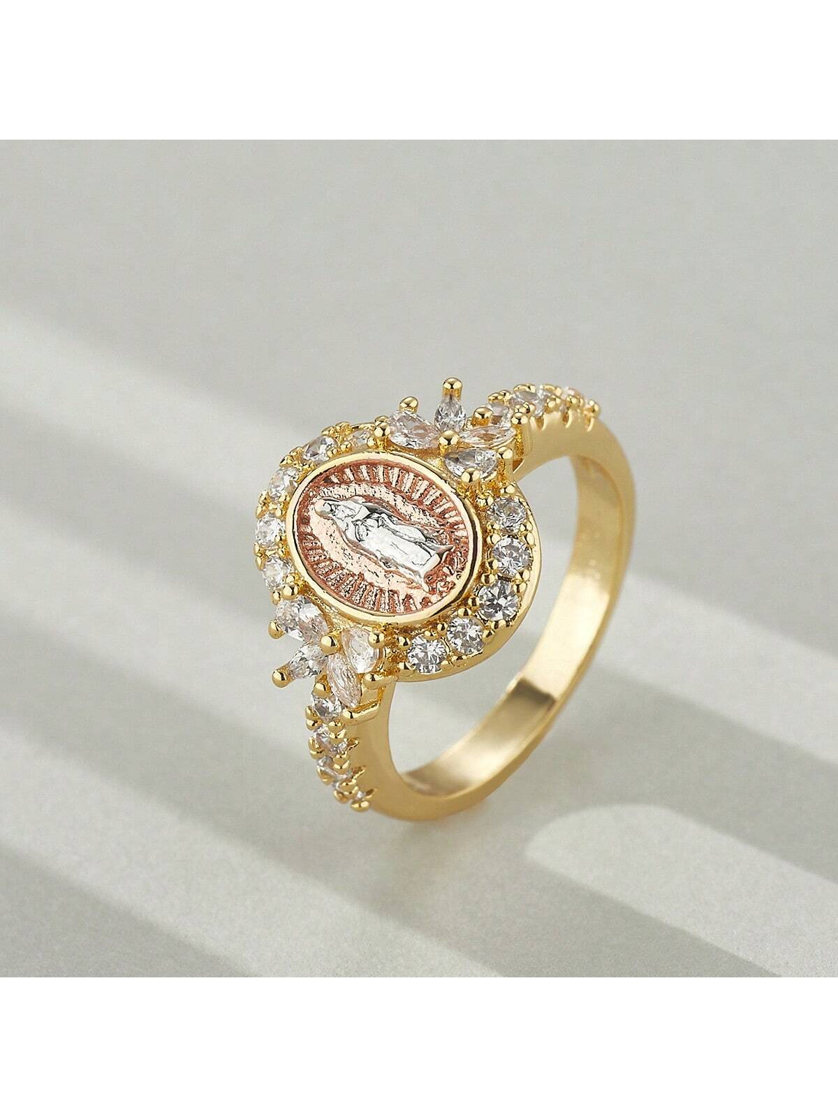 Tri-Color Virgencita Rings