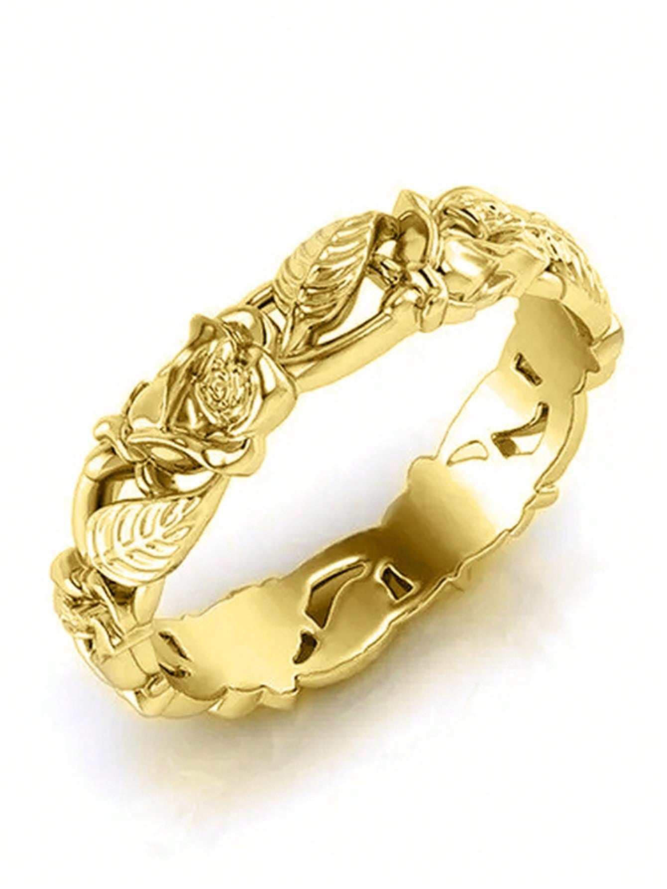 1 PC Elegant Flower Ring For Women