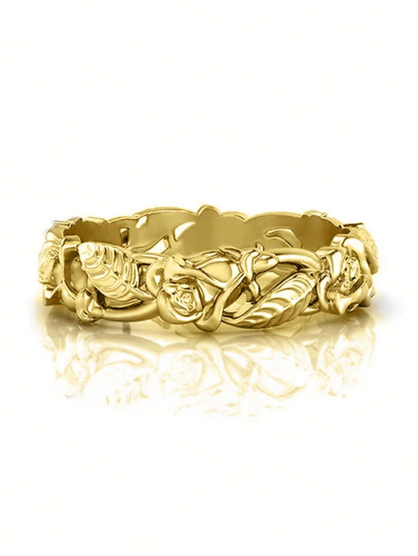 1 PC Elegant Flower Ring For Women