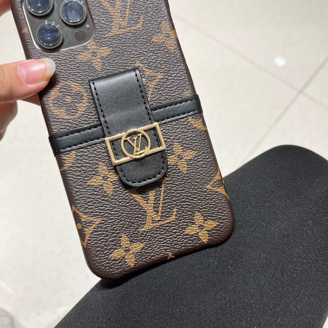 | Flower Patterns Star Leather iPhone Case